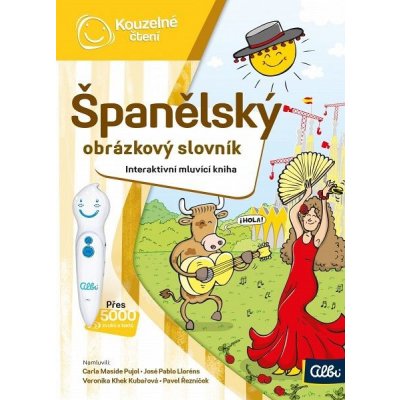 Albi Kouzelné čtení Kniha Španělský obrázkový slovník – Zbozi.Blesk.cz