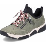 Rieker dámské tenisky 45973-54 zelená – Sleviste.cz