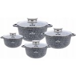 Zilner Sada hrnců hliníkové hrnce 8 dílů – Sleviste.cz