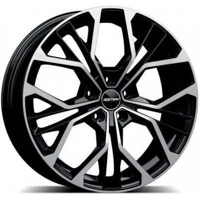 GMP MATISSE 7,5x18 4x100 ET38 black diamond – Hledejceny.cz