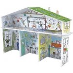 Monumi Domeček XXL pro chlapce skládačka k vymalování – Hledejceny.cz