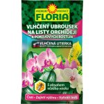 Agro CS FLORIA Vlhčený ubrousek na listy orchidejí a pokojových rostlin 6g (24x18cm) – Hledejceny.cz
