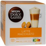 Nescafé Kapsle Dolce Gusto Latte Macchiato bez cukru 16 kapslí – Hledejceny.cz