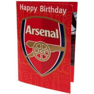 OUKY Blahopřání k narozeninám Arsenal FC hrací – Zboží Mobilmania