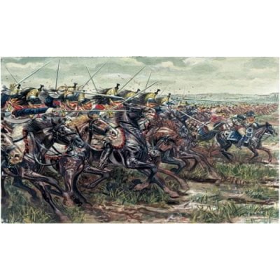 Italeri figurky francouzští kyrysníci napoleonské války Model Kit 6084 1:72 – Zbozi.Blesk.cz