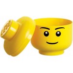 LEGO® Úložný box hlava S chlapec – Zboží Dáma