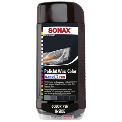 Sonax Polish & Wax Color černá 500 ml | Zboží Auto