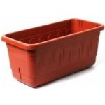 Plastkon Fantazie Smart samozavlažovací truhlík terakota 40 cm – Zboží Dáma