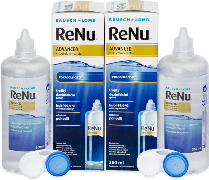 Bausch & Lomb ReNu Advanced 2 x 360 ml