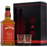 Jack Daniel's Fire 35% 0,7 l (dárkové balení 2 sklenice) – Hledejceny.cz