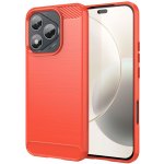 Carbon odolný gelový obal na Honor 400 Lite - červené – Sleviste.cz