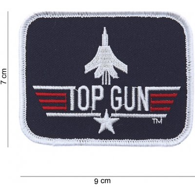 Nášivka textilní 101 Inc Top Gun Logo - barevná – Zboží Dáma