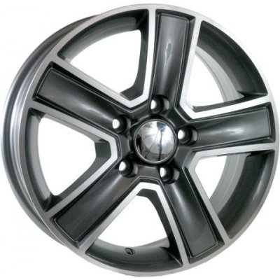Racing Line BK473 6,5x16 5x114,3 ET50 grey polished – Hledejceny.cz