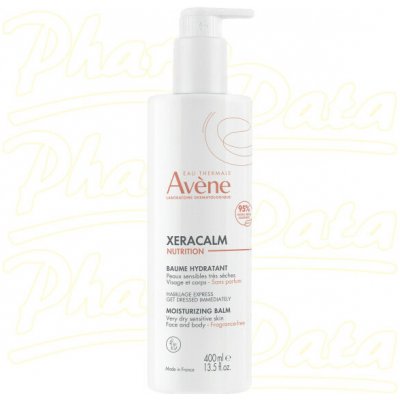 Avène TriXera Nutrition intenzivně vyživující fluidní mléko na obličej a tělo pro suchou a citlivou pokožku 400 ml – Zboží Dáma