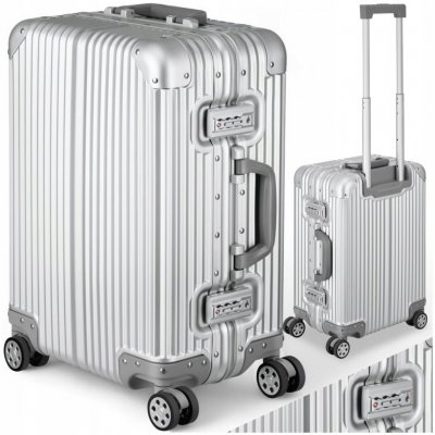 TecTake Hliníkový palubní kufr Airway 36 l – Zboží Mobilmania