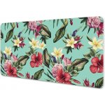 Pracovní podložka s obrázkem Písmena a květy – Zboží Dáma