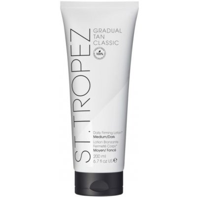 St.Tropez Samoopalovací zpevňující tělové mléko pro postupné opálení Gradual Tan Classic Medium/Dark (Daily Firming Lotion) 200 ml – Zboží Mobilmania