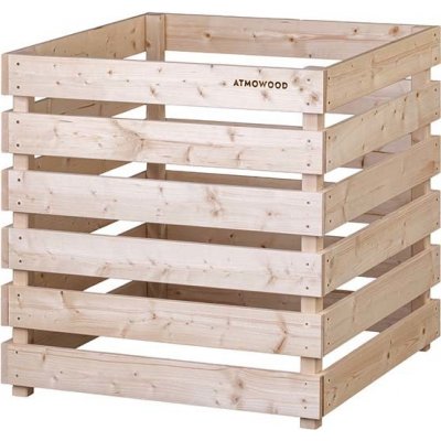 Atmowood dřevěný kompostér 80 x 80 x 80 cm – Zboží Mobilmania