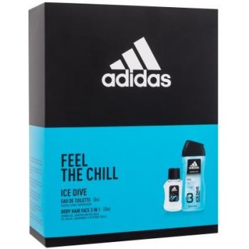 Adidas Ice Dive EDT 50 ml + sprchový gel 250 ml dárková sada od 124 Kč -  Heureka.cz