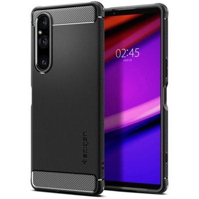 Pouzdro Spigen Rugged Armor Sony Xperia 1 V, černé – Zboží Živě