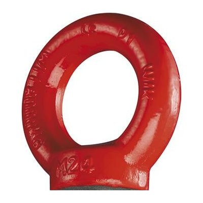 GK8 závěsná matice vysokopevnostní M30 červená s CE označením – Zboží Mobilmania