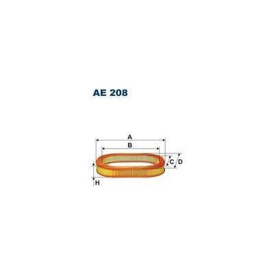 Vzduchový filtr FILTRON AE 208 – Hledejceny.cz