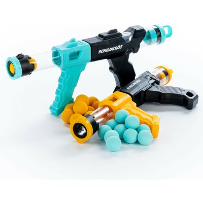 Dětské pistole SCHILDKRÖT FIRE BLASTERS SET Černá,Oranžová,Tyrkysová – Zboží Mobilmania
