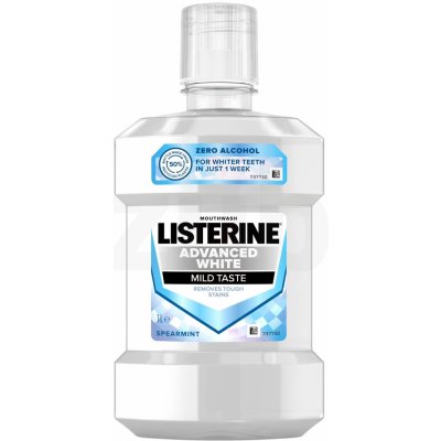 Listerine Ústní voda s bělicím účinkem Advanced White Mild Taste 1000 ml