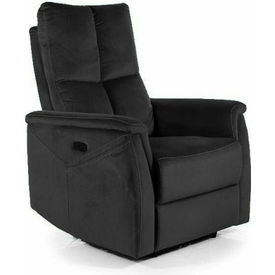 Signal Masážní křeslo NEPTUN M Velvet černé – Zbozi.Blesk.cz