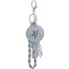 Přívěsky na klíče Přívěsek na klíče Mintová s hvězdičkou a stříbrnou patinou 13cm