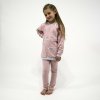 Kojenecký župan a pyžamo ESITO Dívčí tunikové pyžamo Víly růžová