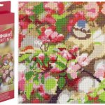 GRAFIX Diamantové malování Sýkorka na větvi 30 x 30 cm – Hledejceny.cz