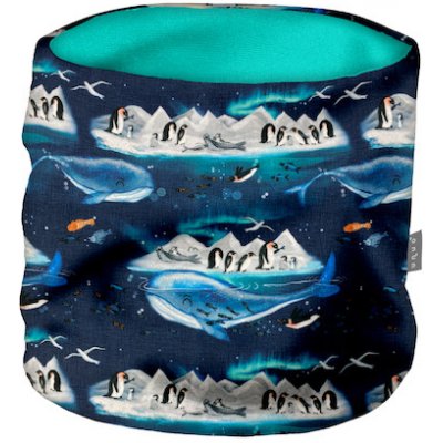 Unuo dětský nákrčník z teplákoviny Basic Tučňáci – Zboží Dáma