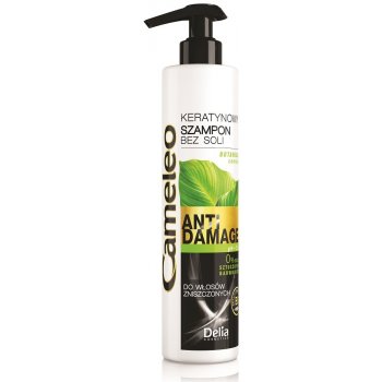 Cameleo, Anti Damage keratinový Shampoo bez soli pro poškozené vlasy 250 ml