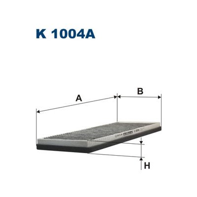 K1004A FILTRON Filtr, vzduch v interiéru – Hledejceny.cz