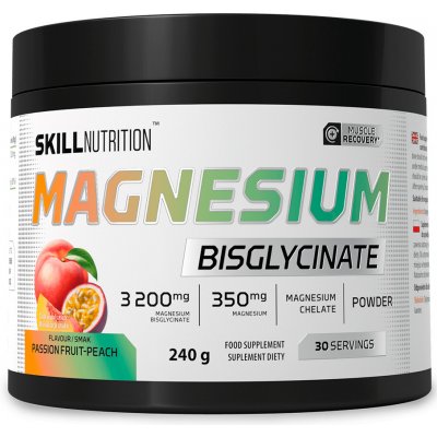 Skill Nutrition Magnesium Bisglycinate 240 g mango - maracuja – Hledejceny.cz