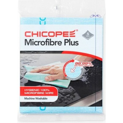 Chicopee utěrka Microfibre Plus modrá 5 ks – Hledejceny.cz