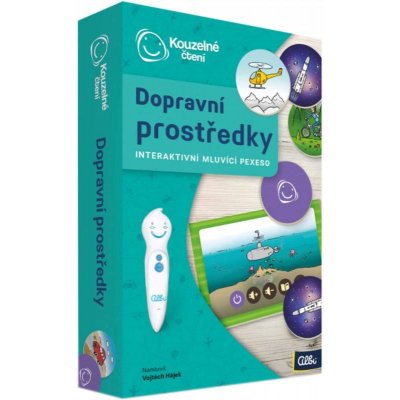 Albi Kouzelné čtení mluvící pexeso Dopravní prostředky – Sleviste.cz