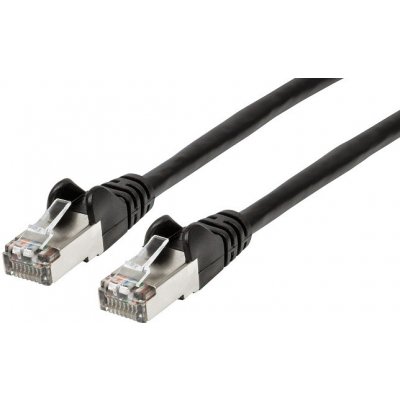 Premiumcord sp6asftp020C Patch, CAT6a S-FTP, RJ45-RJ45, AWG 26/7, 2m, černý