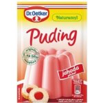 Dr. Oetker Naturamyl puding s jahodovou příchutí v prášku 37 g – Hledejceny.cz