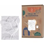 KIK CANDELLANA sádrové omalovánky 3D malba Vincent Van Gogh sada barev a štětců – Hledejceny.cz