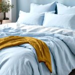 Darré mušelínové povlečení Sky blue 140x200 70x90 – Sleviste.cz