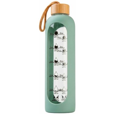 J.P.Leroy láhev skleněná HydroCoach zelená 1000 ml – Hledejceny.cz