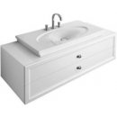 Villeroy & Boch La Belle Spodní skříňka 1350x420x540mm bílá lesklá, rukojeť pochromováno