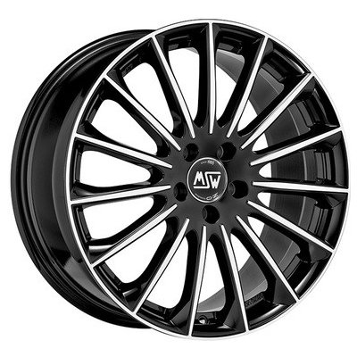 MSW 30 7,5x18 5x112 ET48 black polished – Hledejceny.cz