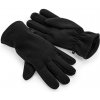 Beechfield rukavice z recyklovaného fleecu Recycled B298R černá