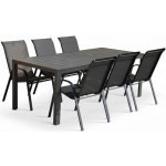 Vikio Venkovní zahradní set 190x90 pro 6 osob přírodní DK303-190P – Hledejceny.cz
