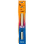 Pony ponožková jehlice PONY, hliníková, 5 kusů, délka 20cm, velikost 2,5mm – Zboží Mobilmania