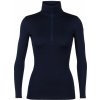 Dámská mikina Icebreaker Wmns 260 Tech LS Half Zip Midnight Navy