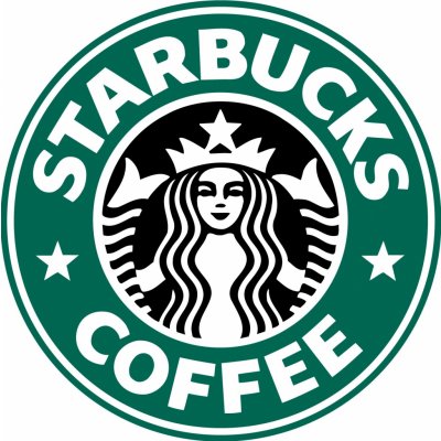 Jedlý papír Starbucks ● velikost: průměr 20 cm ☝, ● materiál: JEDLÝ PAPÍR Ⓜ️